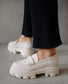 TRAILBLAZER IVORY CREAM LEATHER LOAFER