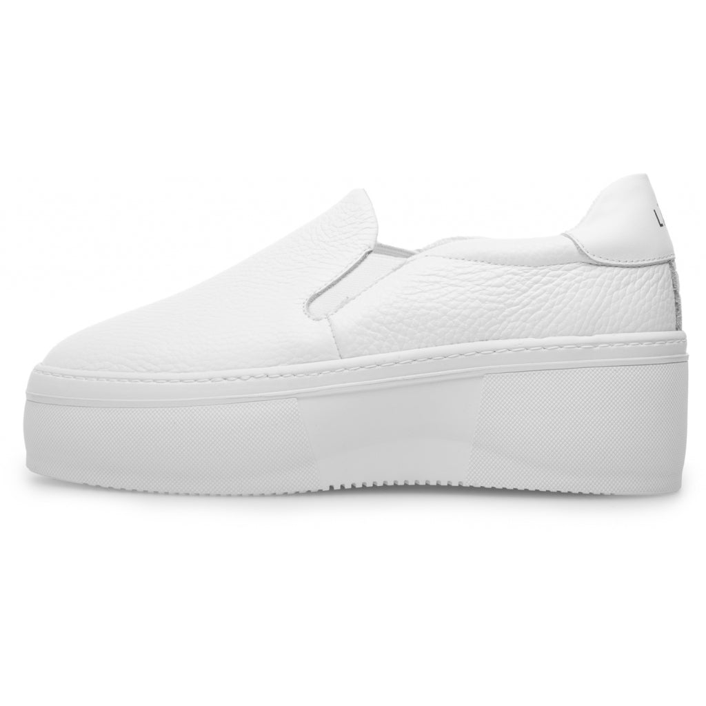 SOPHIE TEXTURED LEATHER SNEAKERS