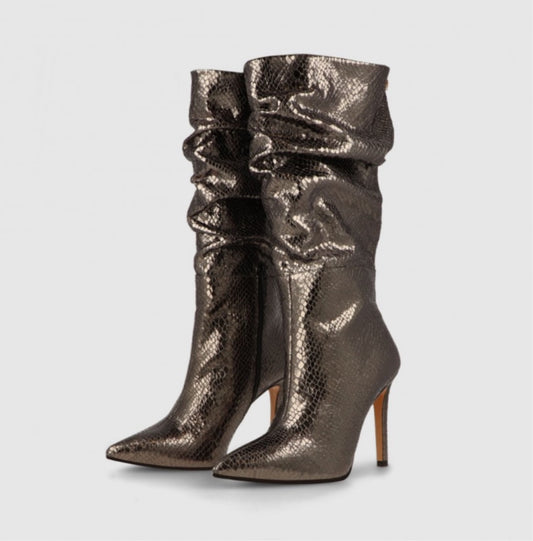 VRIE BOOT METALLIC SILVER