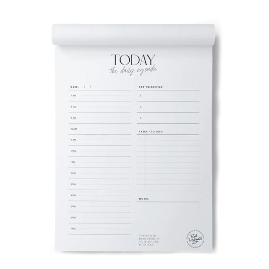 TODAY - DAILY PLANNER A4